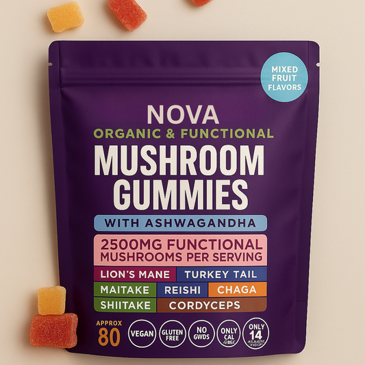 Nova™ Mushroom Ashwagandha Gummies
