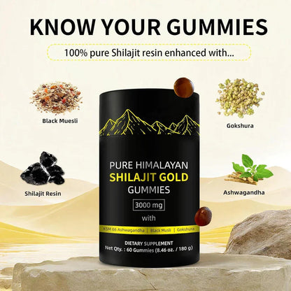 ShopNova™ - Pure Himalayan Shilajit Gold Gummies